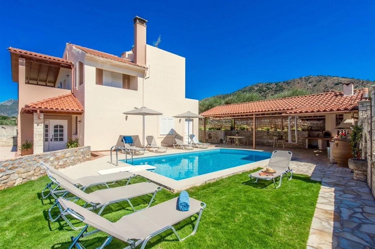 Villa Korini With Swimming Pool Achlades Exterior photo